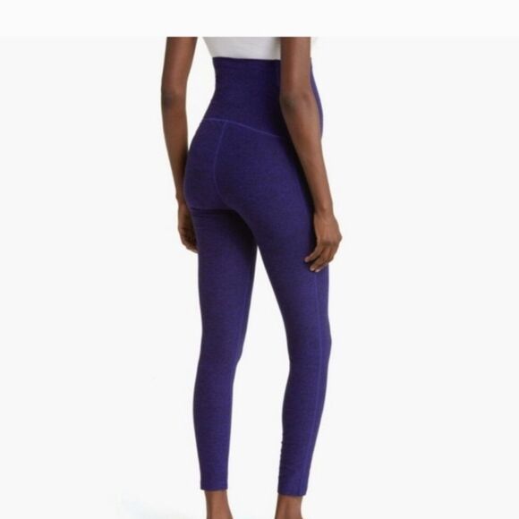 Zella Restore Soft ultra high waisted purple maternity leggings Size XS NWT - Picture 2 of 4